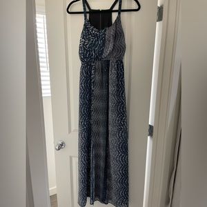 Marciano Blue Patterned Dress